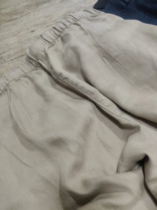3 Pantalones Mujer Beige y Azul