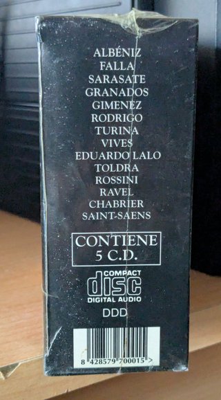 España en la Música Clásica 5 CDs