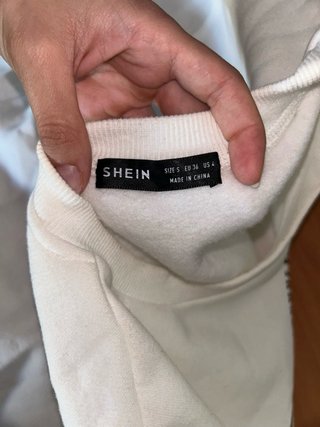 Sudadera SHEIN blanca