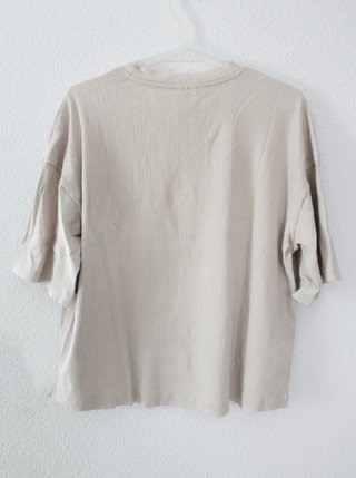 Conjunto H&M Canalé Beige