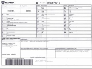 Cabeza Tractora Scania R450