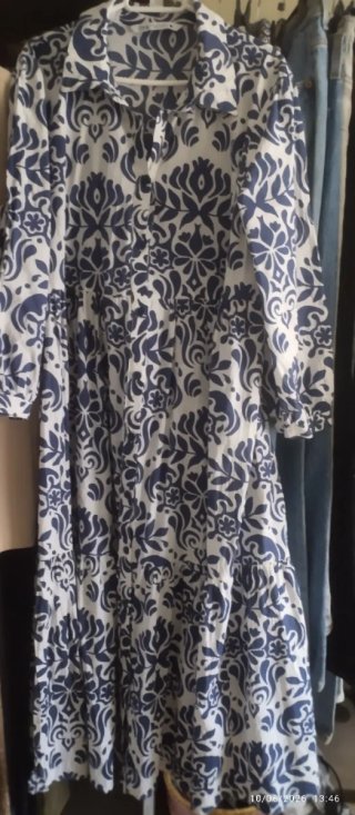 Chaqueta vaquera desgastada Talla L
