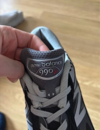 New Balance 990 v6 Negro Gris