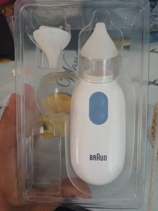 Aspirador nasal Braun para bebé