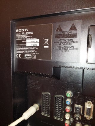Televisor Sony Bravia 32 Negro