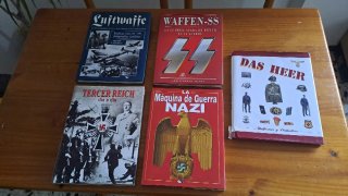 Lote 5 Libros Historia Militar Nazi