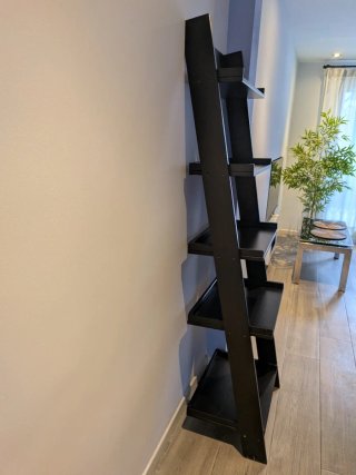 Estantería Escalera Negra