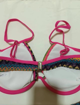 Bikini estampado multicolor