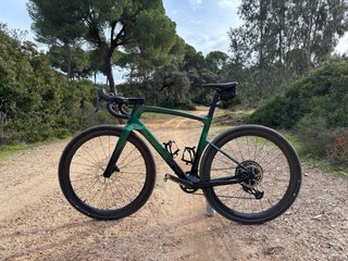 Bicicleta Gravel Ridley Verde