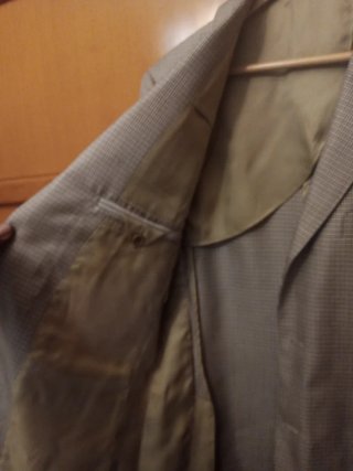 Chaqueta americana hombre verano tonos marrones