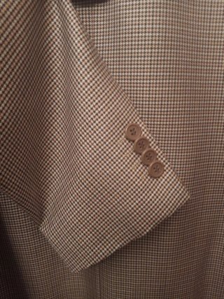 Chaqueta americana hombre verano tonos marrones