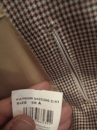 Chaqueta americana hombre verano tonos marrones