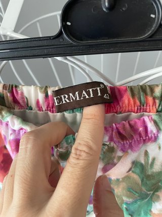 Falda floral M-L
