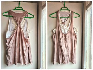 Vestido largo tirantes azul S