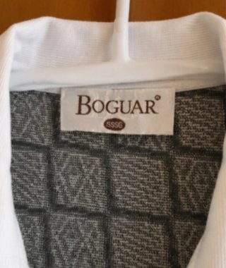 Chaqueta Boguar Cuadros Blanco y Negro