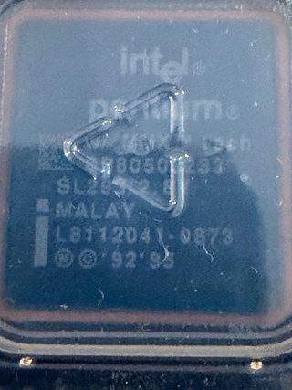Intel Pentium 233 MMX Blister Original Sin Abrir