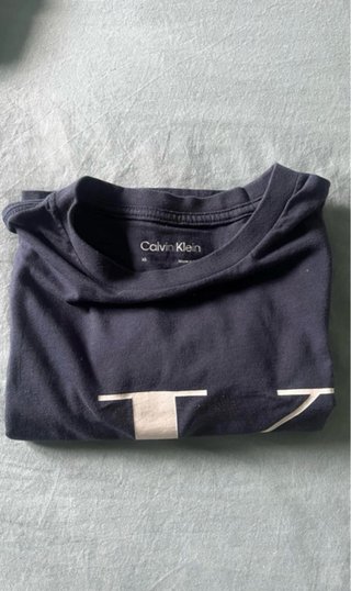 Camiseta Calvin Klein Negra Logo CK