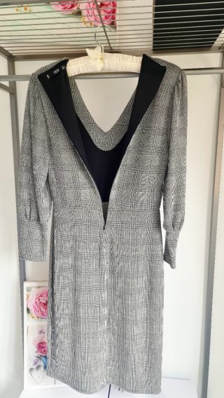 Elegante vestido de invierno