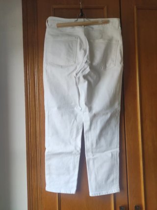 Vaqueros Zara blancos