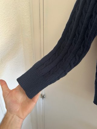 Jersey Polo Ralph Lauren Azul Cable Knit