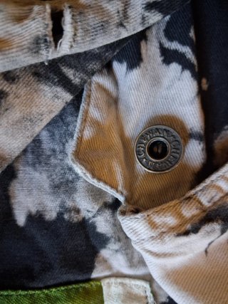 Giacca Chewan effetto tie-dye