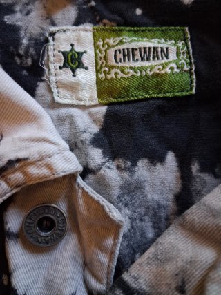 Giacca Chewan effetto tie-dye