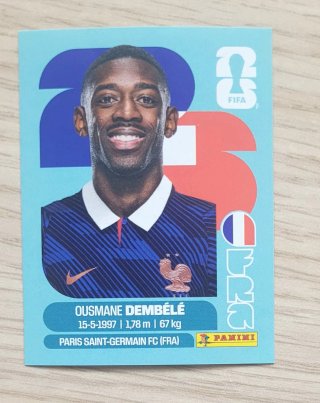 Cromo Dembélé FIFA 2026 Panini Vendo/Cambio