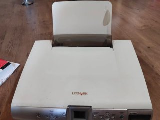 Lexmark Fotocopiadora y Escáner Plata/Blanco