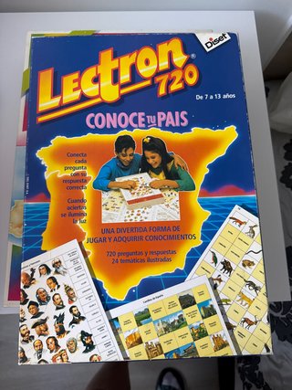 Juego Lectron 720 Conoce Tu País