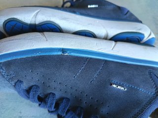 Scarpe Geox blu e bianche