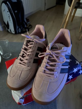 Adidas Gazelle rosas ante