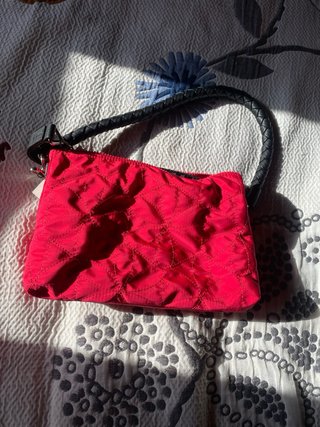 Bolso Desigual Rojo y Negro