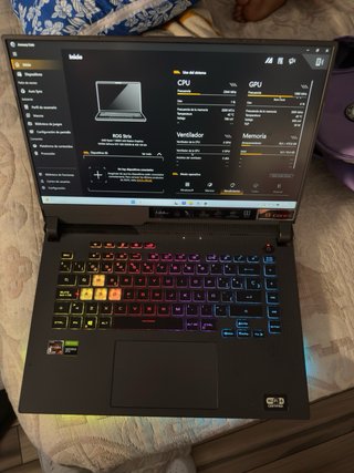 Portátil Asus ROG Strix G513IH Negro