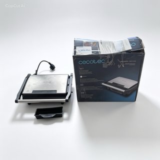 Cecotec Rock'nGrill 1500W Parrilla Eléctrica