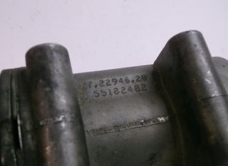Válvula egr lancia 7.22946.20 lybra 1.9 jtd 92021