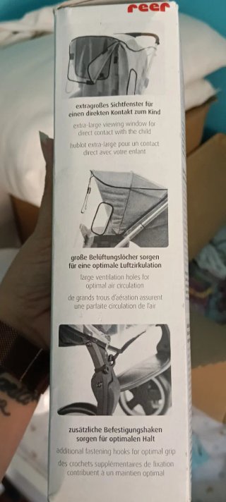 Funda lluvia para cochecito Reer