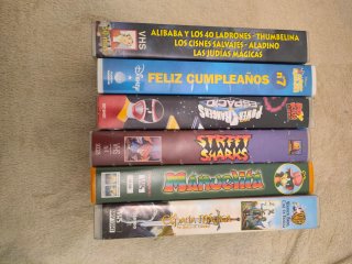LOTE - 14 VHS Disney Clásicos y Más