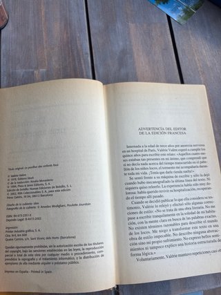 "Diario de una anoréxica" de Valérie Valére
