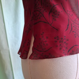 Top gasa estampado floral Calvin Klein