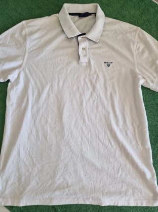 Polo Gant Uomo Bianco