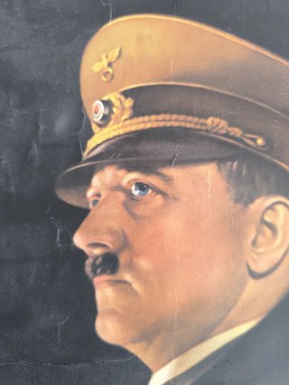 Reproducción época retrato Hitler