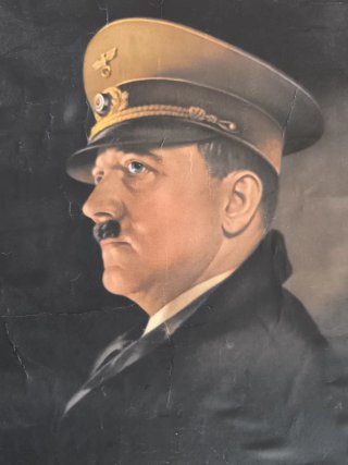 Reproducción época retrato Hitler