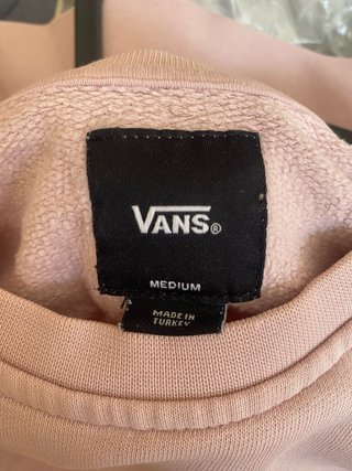 Sudadera Vans rosa hombre Talla M