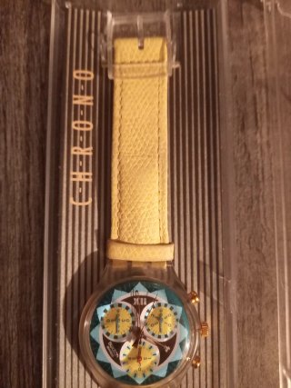 Orologio Swatch Chrono lemon breeze