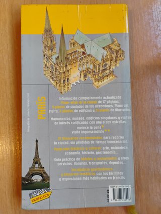 Guías turísticas: París, Munich, Barcelona, Toledo