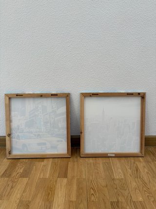 2 CUADROS DECORATIVOS DE NUEVA YORK