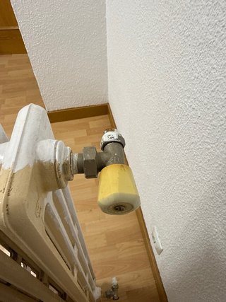 Radiador de hierro fundido beige