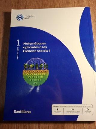 Matemàtiques aplicades a les Ciències Socials I...