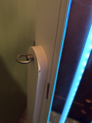 Espejo joyero con luz LED