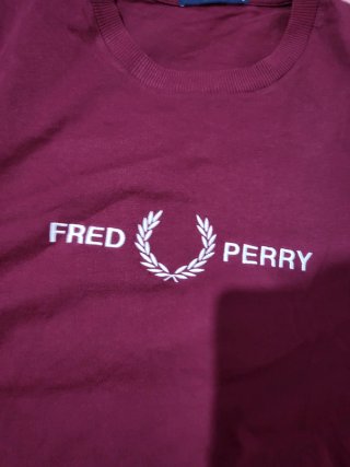 Camiseta Fred Perry Roja